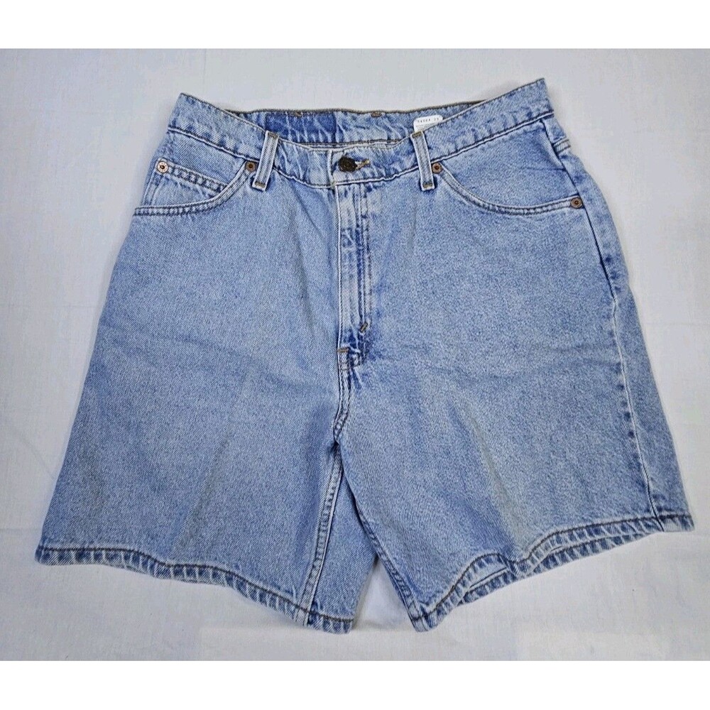 Levi's 951 Shorts Women's Size 12 Blue Denim White Tag Relaxed Fit 36951 USA